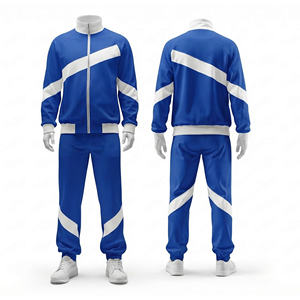 Chándal Deportivo Sublimado Personalizado para Hombre y Mujer, Traje de Entrenamiento para Correr, Ropa Deportiva Transpirable de Poliéster, Uniforme de Equipo con Logotipo OEM - Product Image 1