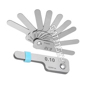 Set of 6 Orthodontic Dental Bracket Positioning Gauges <b>Measuring</b> <b>Caliper</b> Instruments NEW Dental Implant Surgical Instruments - Product Image 4
