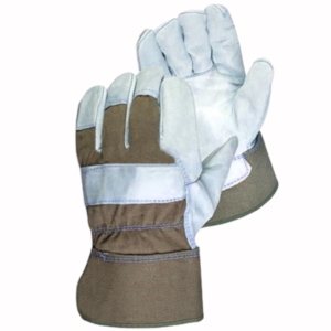 High Quality Cowhide Grain Leather Safety Gloves Industrial Construction Hand <b>Arm</b> Protection with Fireproof Abrasion Resistance - Product Image 2