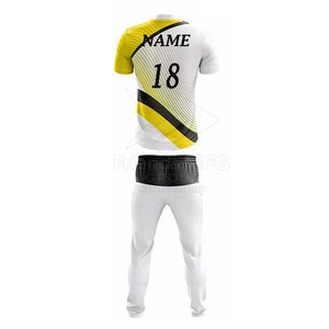 Uniforme de Cricket Profesional Personalizado 2026 de Alta Calidad, Ligero y Transpirable, de Poliéster, de Manga Corta para Hombre - Product Image 3
