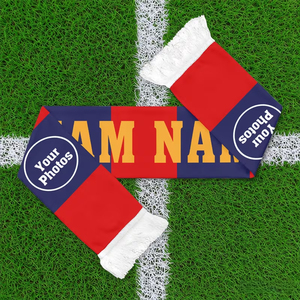 ผ้าพันคออะคริลิกถักแบบเรียบสำหรับกีฬาฟุตบอล กันลม พิมพ์โลโก้สโมสรได้ อุ่นสบายสำหรับฤดูหนาว เหมาะสำหรับแฟนคลับทีมกลางแจ้ง - Product Image 5