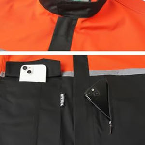 Combinaison de travail réfléchissante pour hommes, combinaison de mécanicien, combinaison de travail haute visibilité, combinaison intégrale - Product Image 4