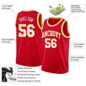 Personalized Basketball Jersey Mens Casual Style 100% Polyester Sublimation OEM Team Apparel With Name Number Design Players - Product Image 4