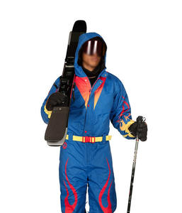 Combinaison de ski OEM, fabricant de services OEM, combinaison de ski unisexe de haute qualité, imperméable, coupe-vent, respirante, fermeture élastique - Product Image 3