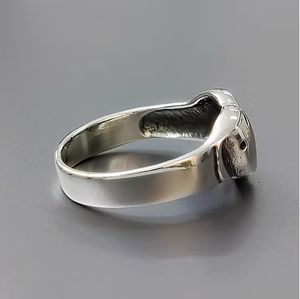 Sterling Silver <b>Ring</b> Minimalist Design Unisex Everyday Wear Jewelry <b>Fine</b> <b>Rings</b> - Product Image 3