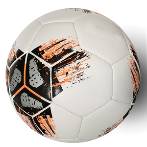 Ballon de football en PU texturé, cousu à la machine, de qualité supérieure, adapté aux terrains durs, norme professionnelle pour les entraînements et les matchs. - Product Image 5