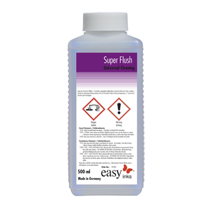 Limpiador solvente Super Flush en botella de 1 litro para impresoras - Product Image 2