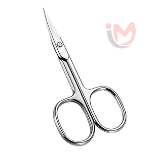 Ciseaux à ongles à double pointe incurvée en acier inoxydable, lame tranchante, ciseaux à cuticules 3,5'' et 4'', ciseaux de manucure personnalisés pour le soin des ongles - Product Image 4