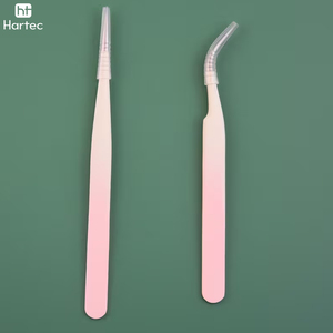 High Precision Volume & Isolation Tweezers Beauty Tools For Eyelash Extensions Wholesale Custom Printed Gold Lash Tweezers - Product Image 6