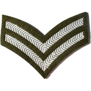 Máquina de bordar con diseño de chevron de 1, 2, 3 y 4 barras, comúnmente utiliza para bordar el insignia de un sargento. Insignia de sargento de 3 barras. - Product Image 2