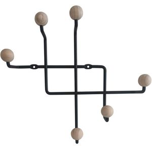 Ganchos de Metal para Colgar en la Pared, Estilo Vintage, Organizador de Ropa de Hierro Forjado, para el Hogar y la Entrada, Precio de Fábrica - Product Image 2