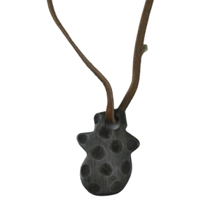 Colgante de Hierro Forjado a Mano Estilo Gótico Oscuro, Amuleto de Serpiente de Acero Forjado Vintage, Cordón de Cuero, Joyería Masculina - Product Image 2