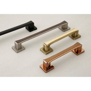 Zinc Furniture Handle Knob Eco Friendly Modern Living Room Bedroom Apartment Kitchen Door Dresser Wardrobe Cabinet <b>Drawer</b> <b>Pull</b> - Product Image 6