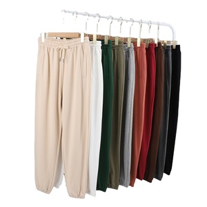 Wholesale Bulk Cotton Pants Plain Jogging Blank Pants Custom Dyed Men Sweat Pants - Product Image 1