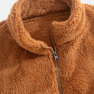 Gilet en polaire Sherpa chaud d'hiver pour garçons, service OEM, coupe-vent, épais et chaud, veste sans manches tendance pour l'extérieur - Product Image 4