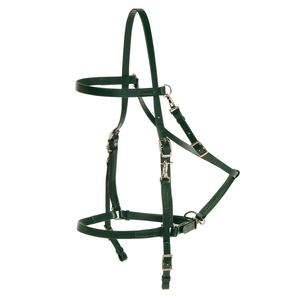 Bridon Western en Cuir Style Fantaisie avec Décorations, Confortable et Personnalisable avec Logo – Modèle Harbour Bit Less - Product Image 1