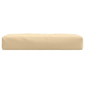 Cojines y almohadas de exterior de fibra de espuma 100% poliéster, color beige melange, cojín para paleta - Product Image 4
