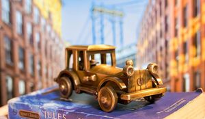 Brass Vintage Motor <b>Car</b> Showpiece Figurine Statue for Home Decor Office Desk Antique Classic <b>Car</b> Decorative Collectible Gift - Product Image 6