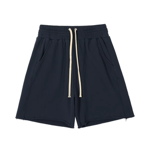 Shorts pour hommes et femmes en gros, logo personnalisé, fabricant OEM, shorts de sport en coton français de qualité supérieure, fournisseur de vêtements - Product Image 2