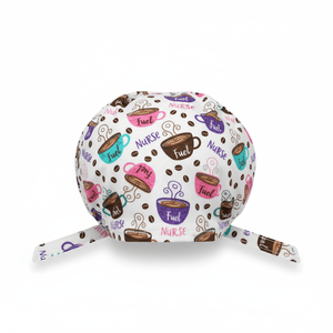 Gorro Quirúrgico con Diseño de Latido de Corazón para Hombres y Mujeres, con Botones y Banda Absorbente de Sudor, Ideal para Salones de Belleza, Chefs y Trabajo - Product Image 4