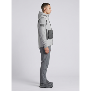 Gilet technique modulaire à 3 couches pour homme, avec poches, style urbain, vêtements techniques personnalisés OEM, imperméable, pour les sports de plein air - Product Image 3