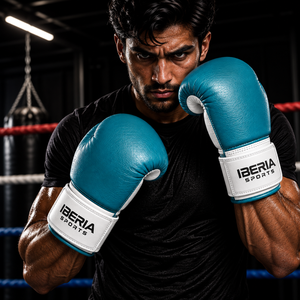 Gants de boxe personnalisés IBERIA pour l'entraînement, le sparring et le sac de frappe, avec fermeture auto-agrippante, vente en gros OEM, gants de qualité supérieure - Product Image 5