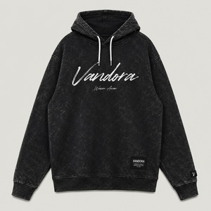 เสื้อฮู้ดผู้ชายทรงปกติ VANDORA ผ้าโพลีเอสเตอร์/คอตตอนเฟรนช์เทอร์รี่ พิมพ์ลายแบบวินเทจ สวมใส่สบาย เหมาะสำหรับฤดูหนาว เป็นมิตรต่อสิ่งแวดล้อม - Product Image 1