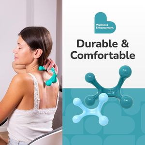 Set di 2 Massaggiatori Manuali per Tutto il Corpo per Alleviare il Dolore a Collo e Spalle - Product Image 1