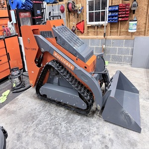 Mini-chargeuse compacte Diesel haute performance Hurricane avec godets, 25 CV, souffleuse à neige, mini-chargeuse sur chenilles pour jardin - Product Image 6