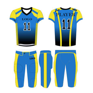 Maillots de football américain personnalisés de qualité supérieure, en mesh absorbant la transpiration, pour hommes et femmes - Product Image 4