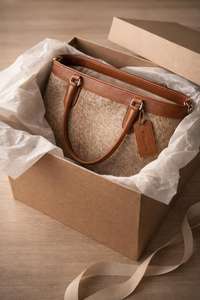 กระเป๋าหนังวัวแท้ปักลายสีพื้นพร้อมซิป  จุของได้เยอะ  กระเป๋าสะพายไหล่แฟชั่นสำหรับสุภาพสตรี รุ่น LHTB-0002 - Product Image 6