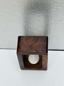 Cadre en bois 5,5x0,75'' Blanc Sable Sablier de 3 minutes - Product Image 4