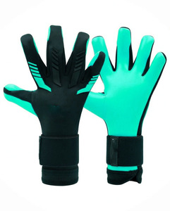 Gants de gardien de but professionnels à haute adhérence personnalisés pour les entraînements de football, paume en latex allemand, protection des doigts, personnalisables - Product Image 4