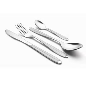 Ensemble de couverts de table design en acier inoxydable, conçu pour les maisons modernes et les scènes de repas élégantes - Product Image 2