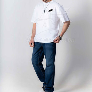 เสื้อยืดทรงบ็อกซี่แฟชั่น เสื้อยืดทรงบ็อกซี่ทรงหลวม ผ้าฝ้ายเนื้อนุ่ม สไตล์ทันสมัย เสื้อยืดทรงบ็อกซี่ที่ต้องมี - Product Image 2