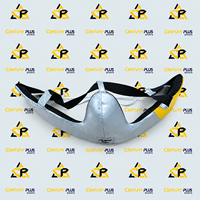 Protège-entrejambe de boxe Fly Boxing en cuir de vachette véritable, équipement de boxe unisexe, taille élastique, fermeture à lacets, mousse haute densité
