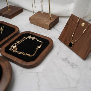 ELE QWEEN Présentoirs ronds populaires pour bijoux, pour la photographie et les vitrines de magasins, colliers, boucles d'oreilles, clous d'oreilles - Product Image 4