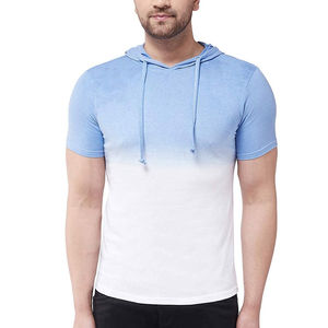 Nouveau Hoodie de Sport Homme à Manches Courtes Style Streetwear à Vendre – Hoodie Uni Personnalisable avec Logo, Hoodie Oversize Vierge pour Homme - Product Image 2