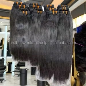 12A visón brasileño cruda cutícula alineada indio camboyano peruano birmano proveedor virgen trama de cabello humano extensión paquete de tejido - Product Image 4
