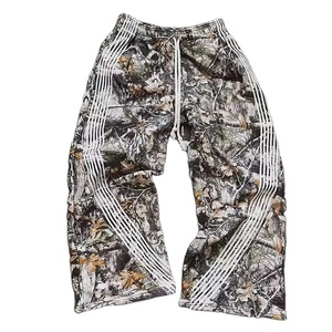 สำหรับทุกเพศสไตล์ลำลองคุณภาพสูงกันยับมิดเวทต้นไม้จริงพิมพ์ลายพรางพรางพรางทั้งหมดมีซิปฟลายพราง - Product Image 4