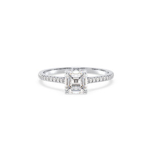 REYES GRA Certified Moissanite Jewelry in <b>925</b> Sterling <b>Silver</b> Solitaire Engagement <b>Rings</b> For Women Luxury Fine Jewelry - Product Image 2
