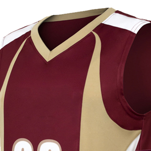 Basketball Team Sports Kit Sleeveless Jersey And Shorts Combination For Practice Matches School Teams And <b>Athletic</b> - Product Image 5