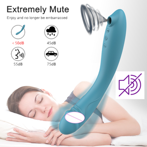 Vibrateur en silicone souple pour point G, stimulateur de clitoris par succion, jouets sexuels féminins - Product Image 4