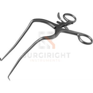 เครื่องมือผ่าตัดแบบใช้มือ Deep Gelpi Retractor สแตนเลสสตีล มุม 90 องศา ปลายทู่ 1x1  แบบล็อคเร็ว ขนาด 26.5 ซม. โดย SurgiRight - Product Image 6