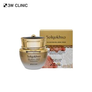 Crème de médecine orientale bien-être 3W Clinic Seolgukhwa 60g, anti-âge, renforcement avec du ginseng - Product Image 1