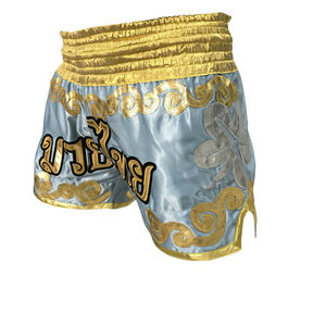 Pantalones Cortos de Muay Thai Sublimados Personalizados para Hombre, Cómodos y de Venta Caliente, Pantalones Cortos de Kick Boxing y Muay Thai Personalizados para Adultos - Product Image 5