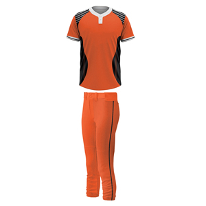 Conjunto de Uniforme de Béisbol/Sóftbol Unisex Duradero, Tejido Transpirable de Primera Calidad, Corto, Estampado, Diseñado para un Rendimiento Ligero - Product Image 1