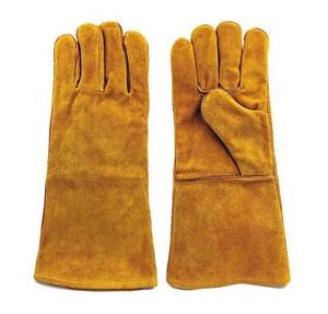 Guantes de Trabajo de Cuero Vacuno de Primera Calidad, Resistentes al Agua, Antideslizantes, Duraderos, Personalizables, Resistentes al Calor - Product Image 6