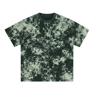 New Fashion Loose <b>Vintage</b> <b>T</b>-<b>shirt</b> Custom Printing Logo Men's Retro 250gsm Distress Oversized Tshirt fashion trendeness - Product Image 5