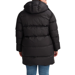 Solid Trader Ultimate Cold Weather Gear Thickened Insulated Reversible 70% Down Hooded Casual Comfort Parka <b>Men</b> <b>Long</b> Down <b>Coat</b> - Product Image 2